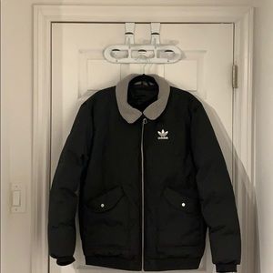 Adidas Black Puffer Jacket